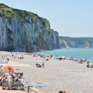 La plage de Dieppe - Vert-Pomme, gîtes de charme en Normandie